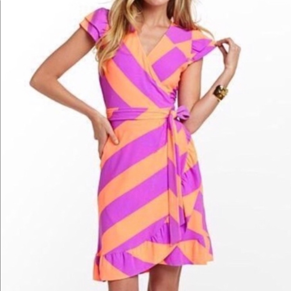 Lilly Pulitzer wrap dress